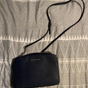 Michael Kors Navy Crossbody